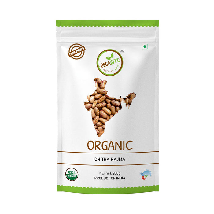 Orgabite Rajma Kidney Beans (Certified ORGANIC) - 500 g