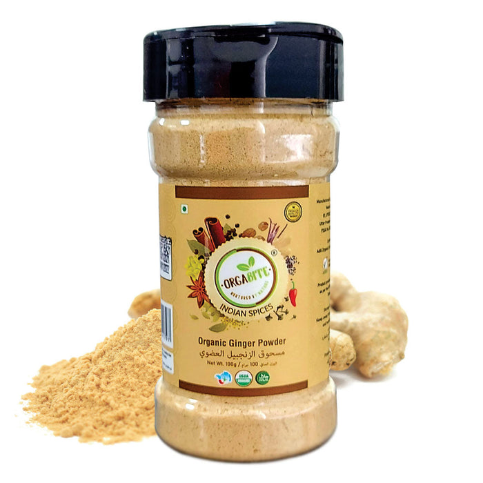 Orgabite Ginger Powder (Certified ORGANIC) - 100 g