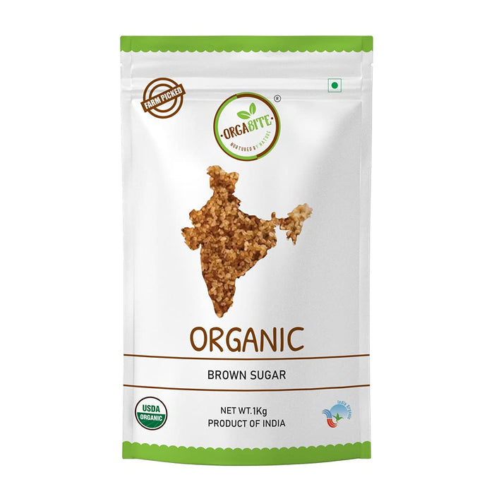 Orgabite Brown Sugar (Certified ORGANIC) - 1 Kg