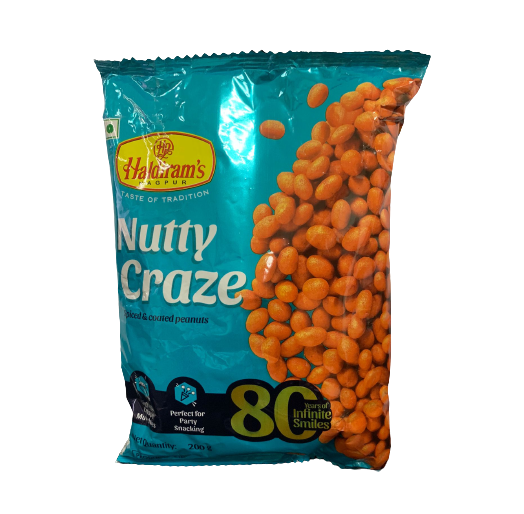 Haldiram's Nutty Craze Cracker - 200 g