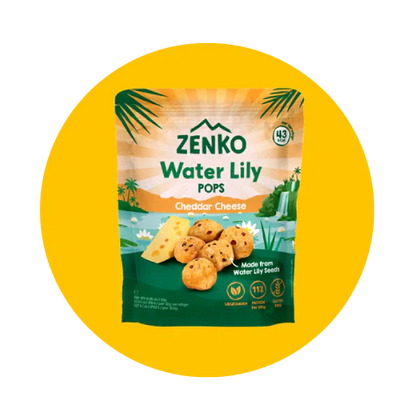 Zenko Cheese (Makhana) Water Lily Pops - 10 g