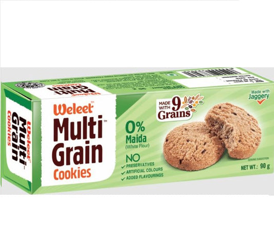 Weleet Multigrain Millet Cookies - 90 g