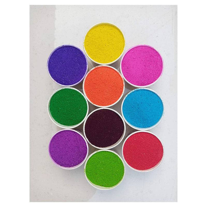 Rangoli Color Powder Special Pouch - 2 x 150 g (12 Color Set)