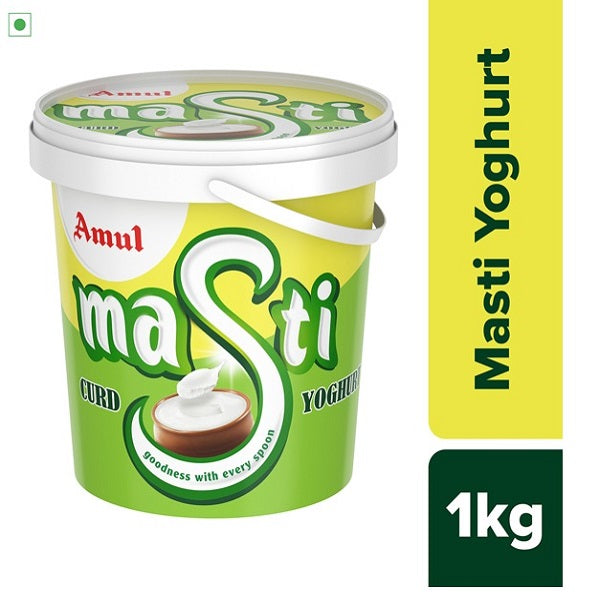 Amul Masti Natural Set Yogurt (Chilled) - 1 Kg