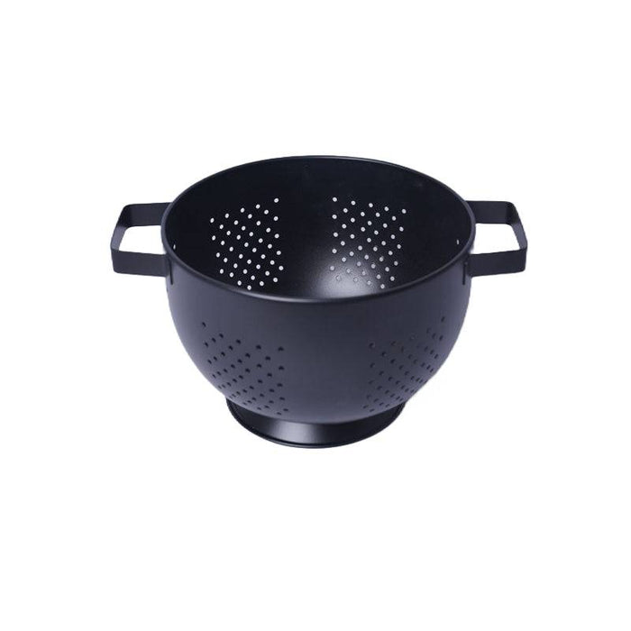 Black Metal Colander - 1 pc