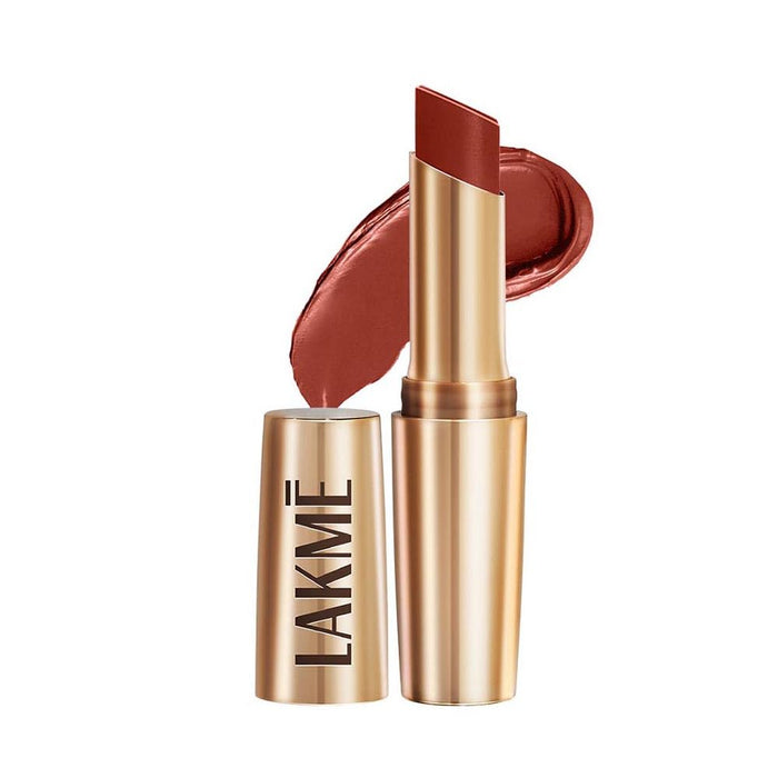 Lakme 9 To 5 Primer + Matte Lip Color MR3 Red Rust - 3.6 g