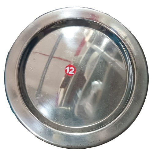 Stainless Steel Lid Alone 12 For Bowl - 1 Pc