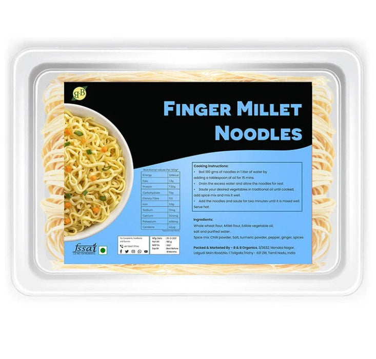 BNB Finger Millet Noodles(Certified Organics) - 180 g