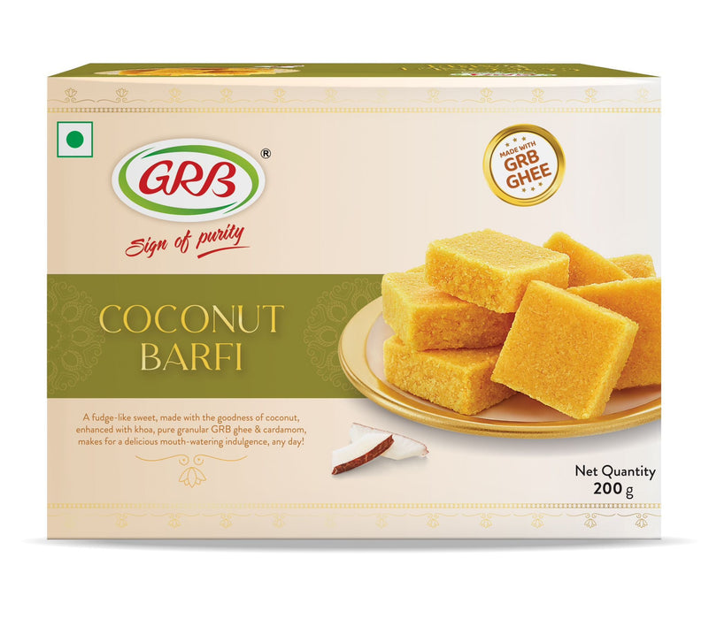 GRB Coconut Burfi - 200 g