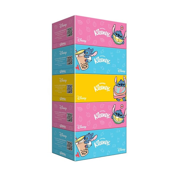 Kleenex Ultra Soft 3 Ply Disney Facial Tissues - 5 x 90 Sheets