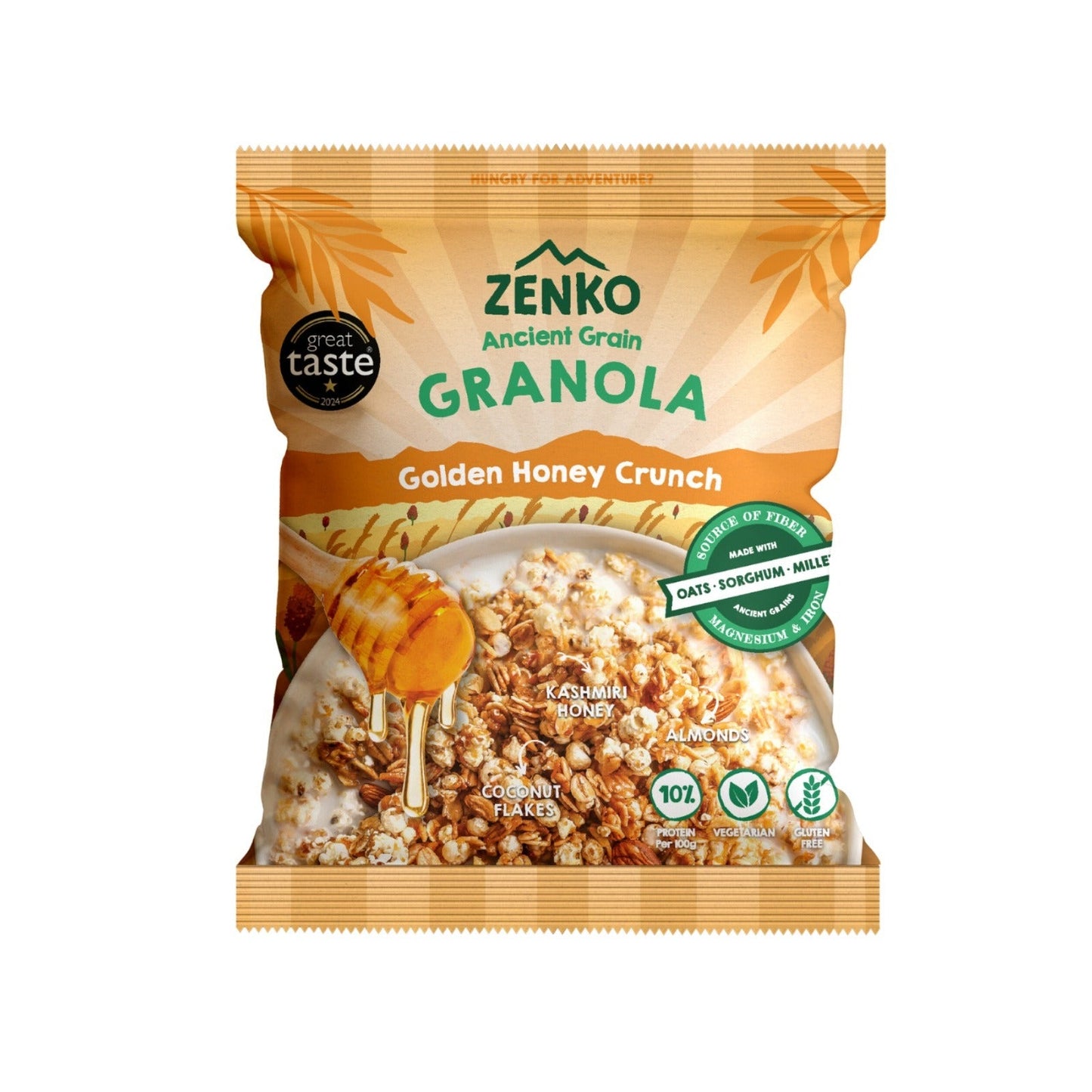 Zenko Granola Golden Honey Crunch Mini Pack - 50 g