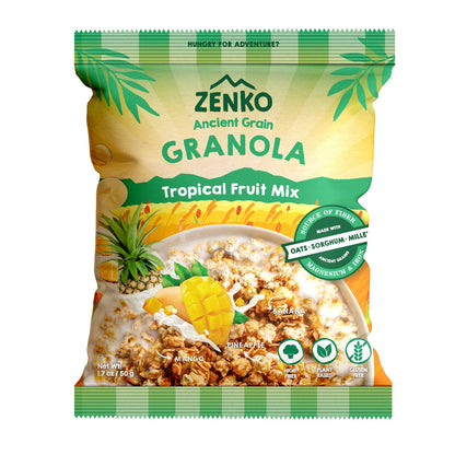 Zenko Granola Tropical Fruit Mix Mini Pack - 50 g