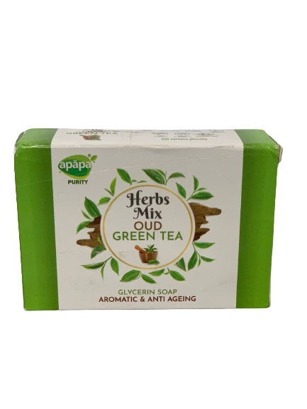 Apapa Herbs Mix Oud Green Tea 125*6 - 125g