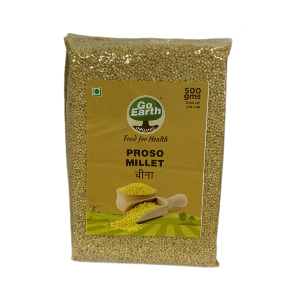 Go Earth Chena/Proso Millet (Certified ORGANIC) - 500 g