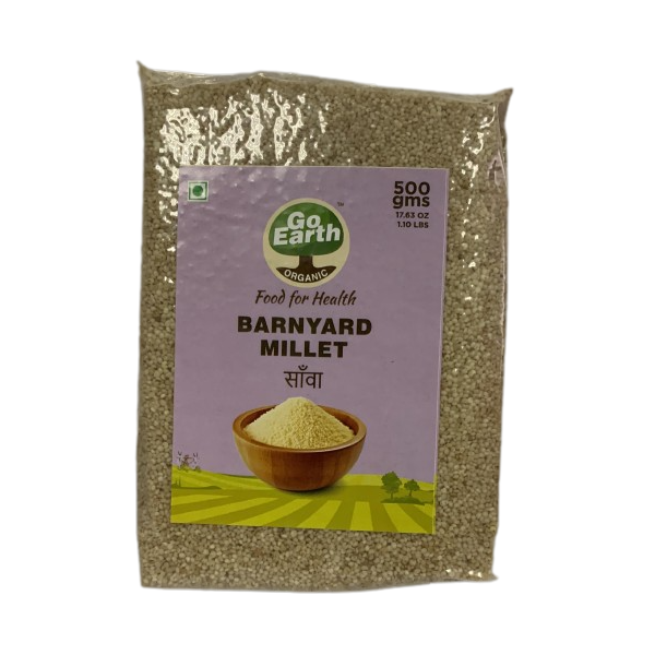 Go Earth Sanwa/Barnyard Millet (Certified ORGANIC) - 500 g