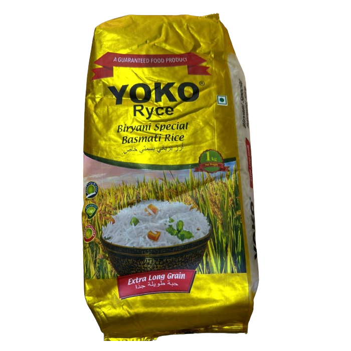 Yoko Ryce Biryani Special Basmati Rice - 1 kg