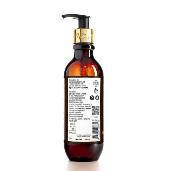 Wow Skin Science Rosemary & Biotin Hair Growth Shampoo Fights Hair Fall Grows New Hair - 250 ml