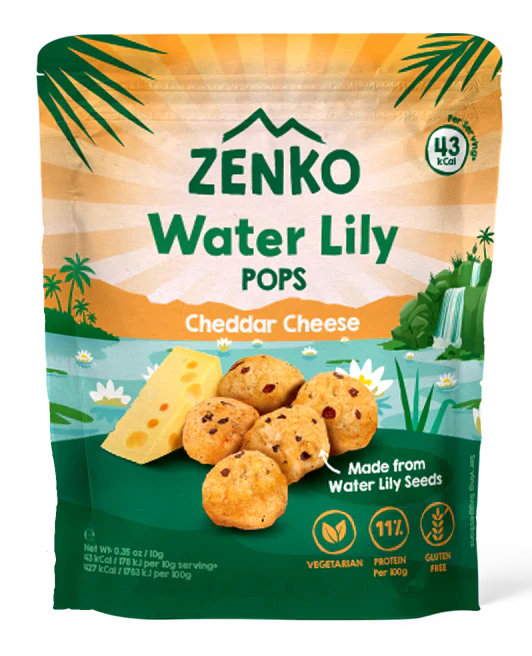 Zenko Cheese (Makhana) Water Lily Pops - 10 g