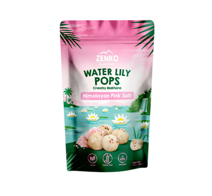 Zenko Himalayan Pink Salt (Makhana) Water Lily Pops - 28 g