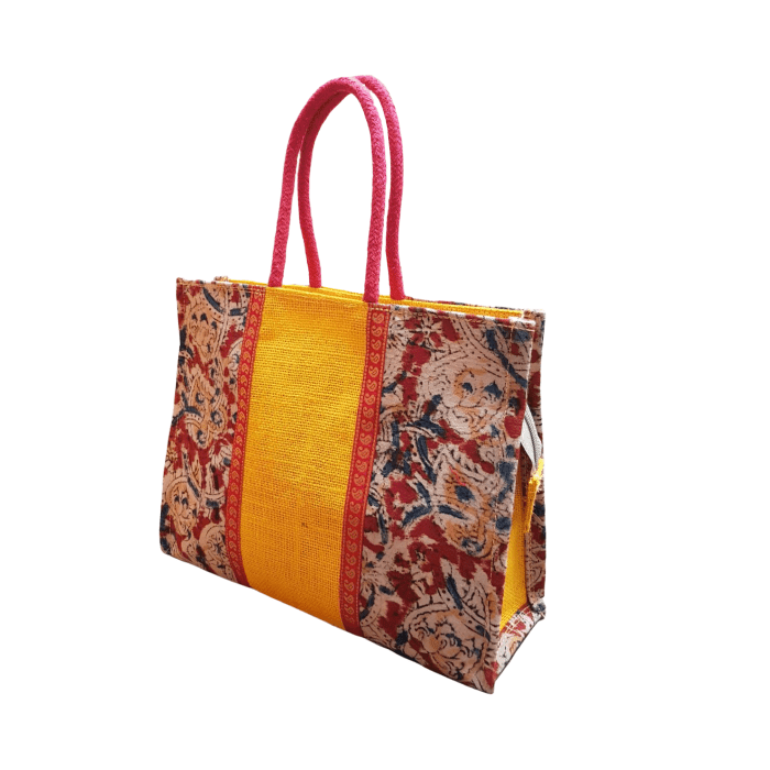 Ladies Fancy Kalamkari Bag - 1 Pc