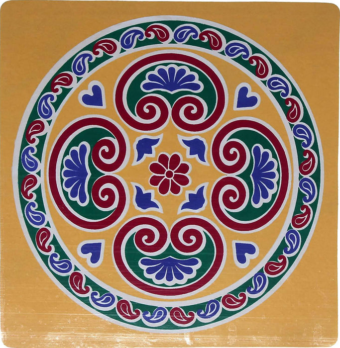 Kolam Sticker Color Medium - Set of 3 - FromIndia.com
