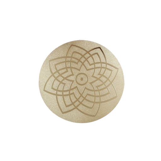 Kolam Sticker Gold Medium - Plain - FromIndia.com