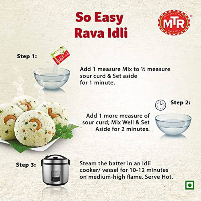 MTR Rava Idli Mix 500g - FromIndia.com