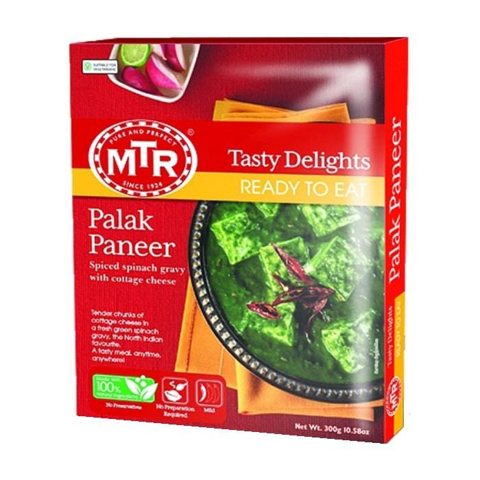 Mtr Ready To Eat Palak Panner-300gm - FromIndia.com