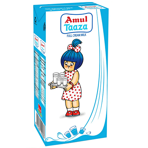 AMUL Taaza UHT Milk - 1 L