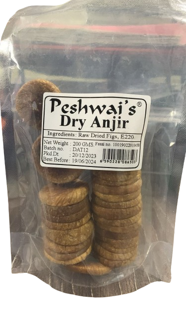 Peshwai's Dry Anjeer - 200 g