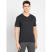 Jockey Men's T-Shirt V Neck Black Melange - FromIndia.com