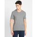 Jockey Men's T-Shirt V Neck Grey Melange - FromIndia.com
