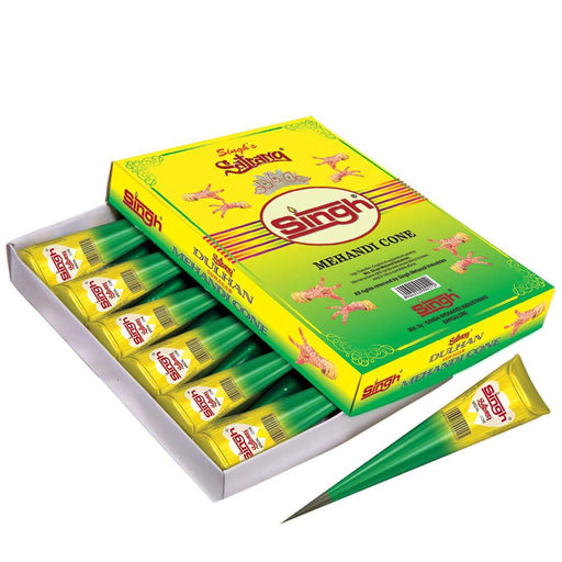 Singh Mehandi Cone - Pack of 12 pcs - FromIndia.com