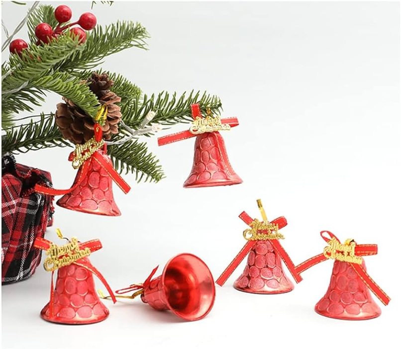 Christmas Decorative Mini Jingle Bells - 1 Packet (6pcs)