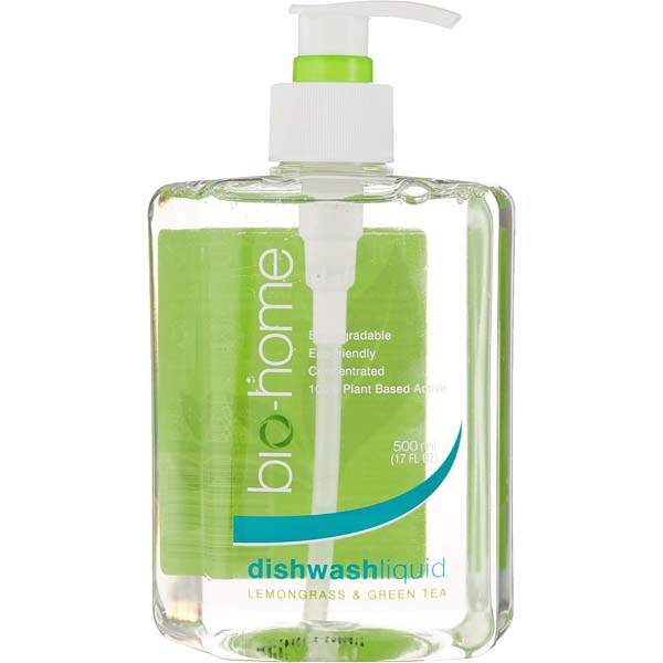 Bio Home Dishwashing Liquid Lemongrass And Green Tea - 500 ml