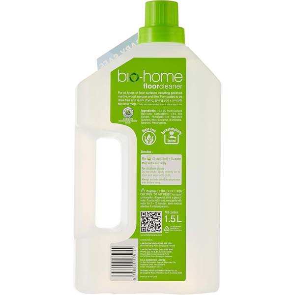 Bio Home Floor Cleaner Lemongrass and Green Tea - 1.5 L