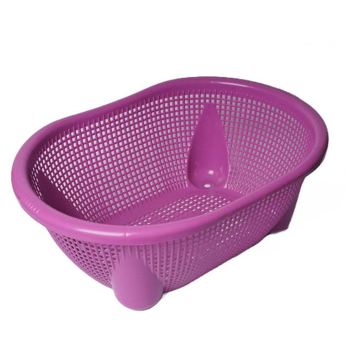 Plastic Basket cum Dish Drainer - Oval - FromIndia.com