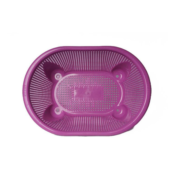 Plastic Basket Cum Dish Drainer Oval - 1 Pc