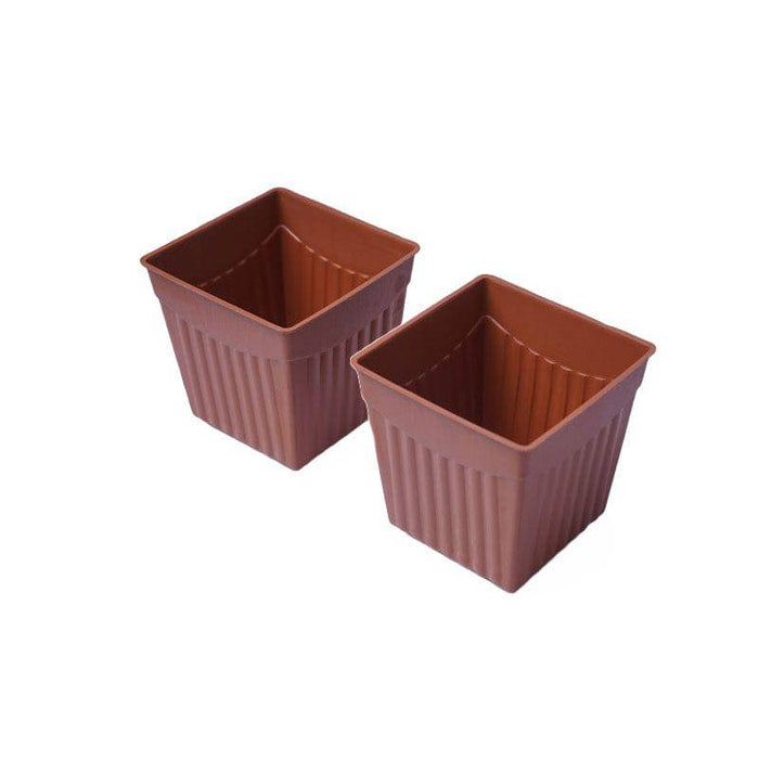 Plastic Planter Pot Mini - Set of 2