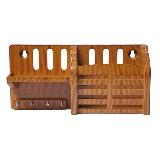 Wooden Style Plastic Mutipurpose Stand - 1 Pc