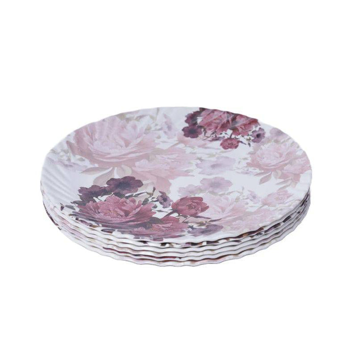 Melamine Food Plate - Set of 6