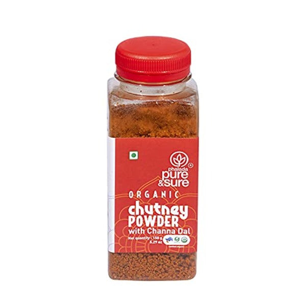 Phalada Pure & Sure Organic Channa Dal Chutney Powder - 150 g