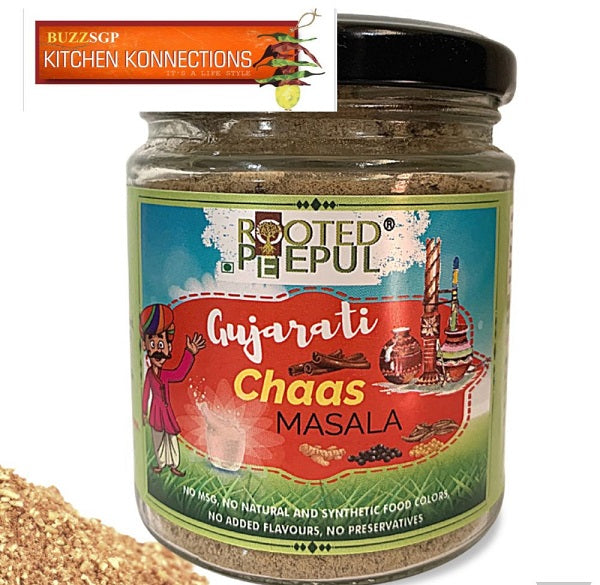 Buzzsgp Kitchen Konnections Gujarati Chaas Masala - 75 g