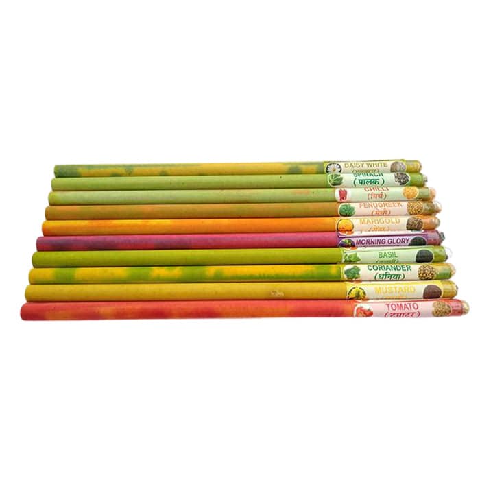 Hug Nature Plantable Seed Pencil - Set Of 5