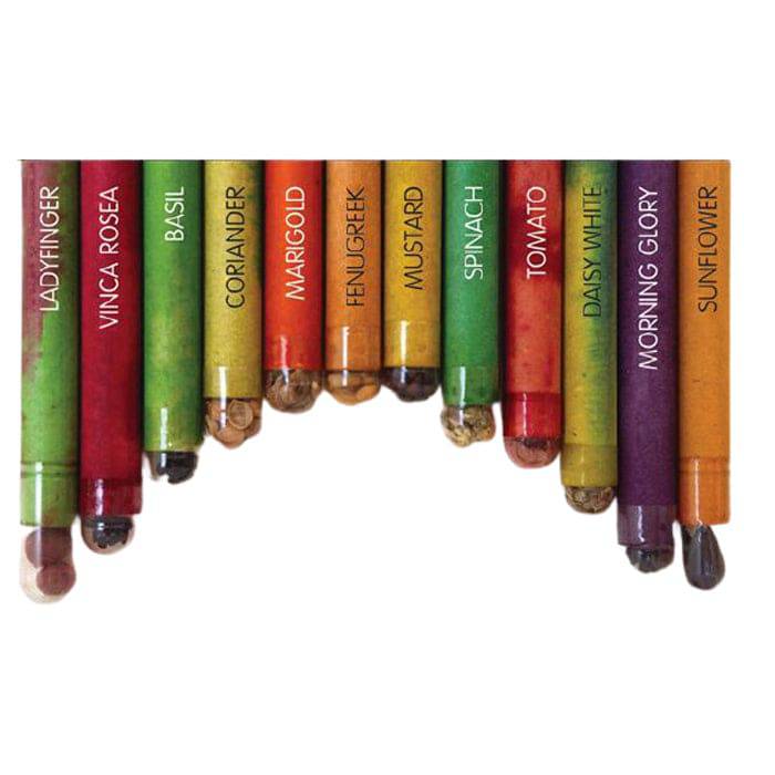 Hug Nature Plantable Seed Pencil - Set Of 5