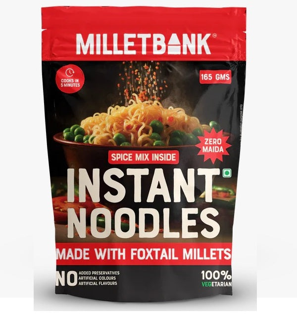 Millet Bank Instant Foxtail Millet Noodles - 165 g