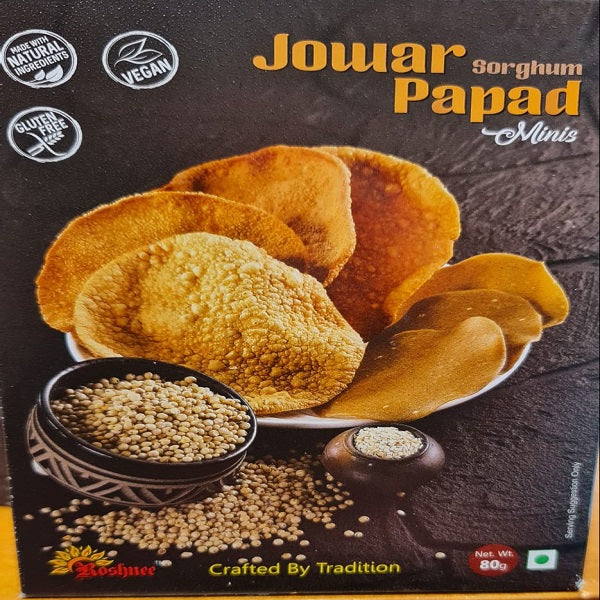 Buzzsgp Kitchen Konnections Mini Jowar Papad  - 200 g