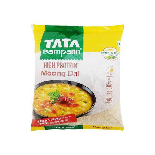 Yellow Moong Dal - Pasi Parupu 500gm-Tata - FromIndia.com