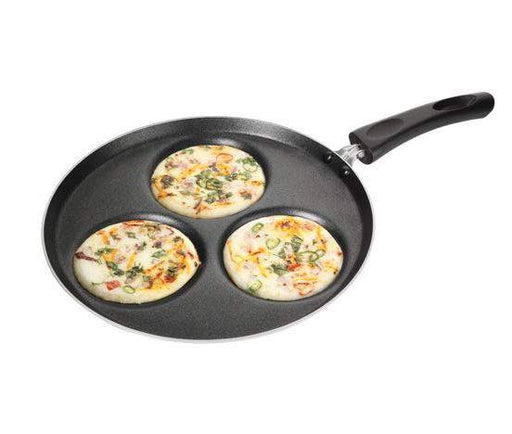 Premier Nonstick-Omni Uthapam Tawa 28 cm - 3 Pits - FromIndia.com