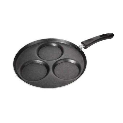 ELITE Black Paniyaram Pan Cast Iron, Round, Capacity: 7 Cavity